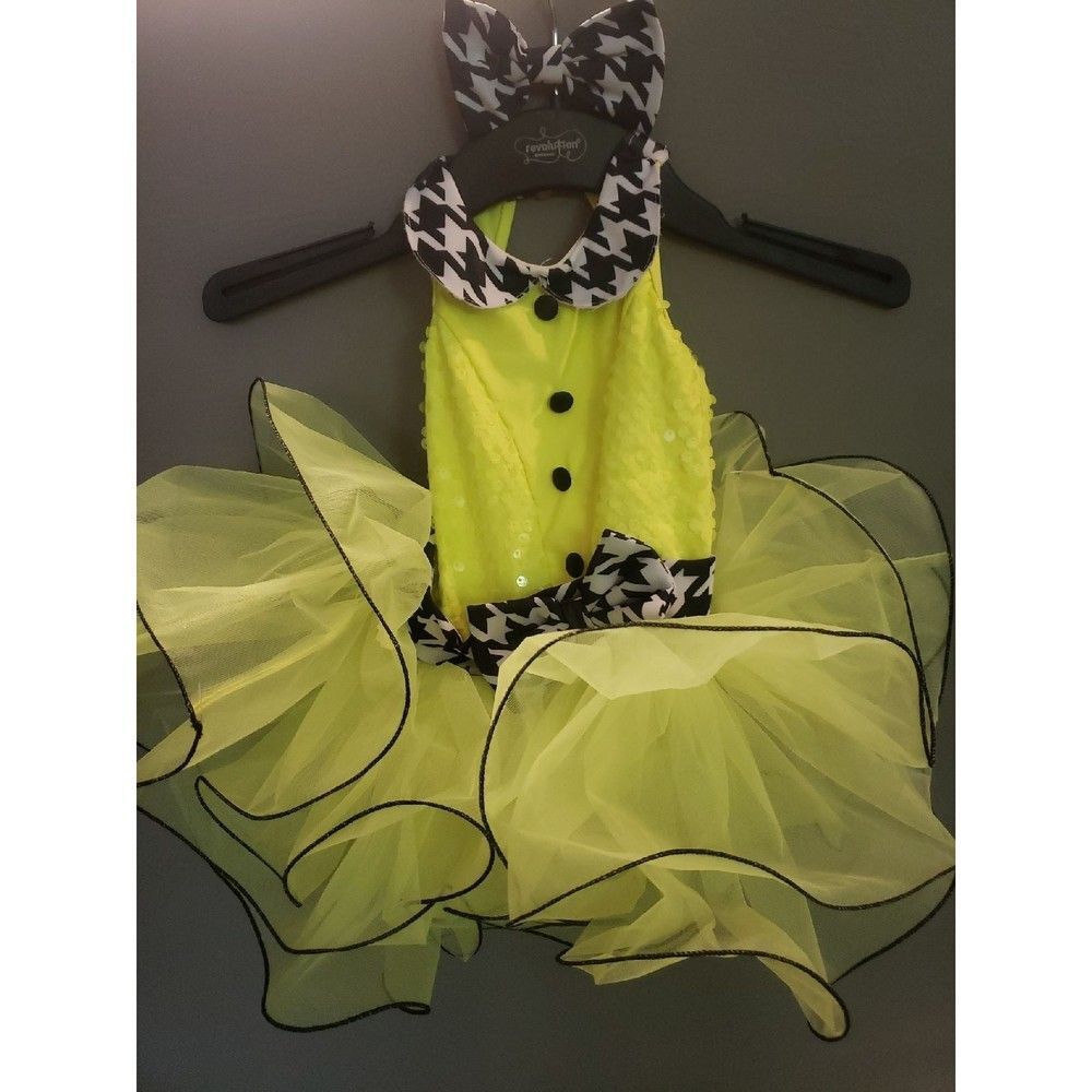 Yellow Submarine tap jazz dance Halloween costume size XS